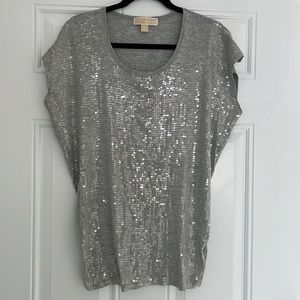 micheal kors sequin tee